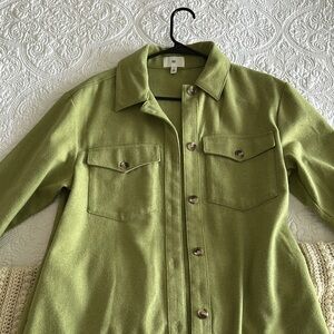 BP Olive green women’s shacket